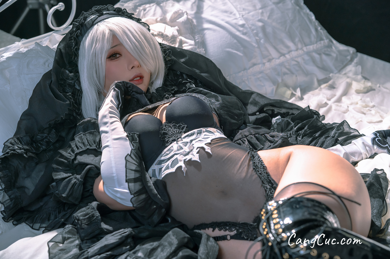 Coser@云溪溪 (Yunx1x1) & 奶桃 – 2B本 YoRHa No.2 Type B 上 ảnh 143